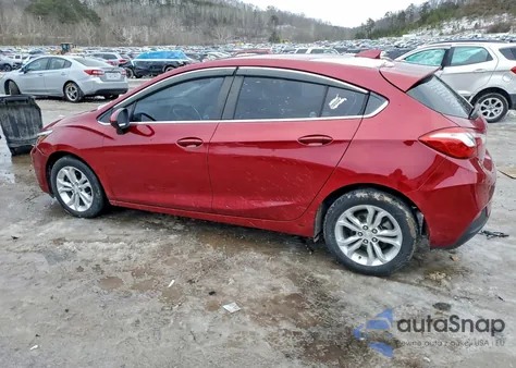 2019 Chevrolet Cruze Lt z USA, uszkodzony, nr VIN 3G1BE6SM7KS536266